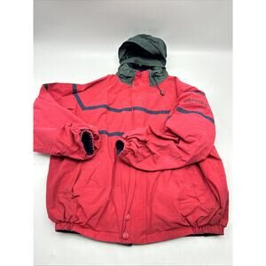 Vintage Nautica Reversible RED NAVY BLUE Jacket Men’s Size XXL 2XL